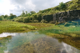 Landscape photograph of Salt Lake Quarry nature reserve